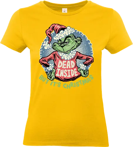 Dead Inside but its Christmas - Movie, film, Santa Claus, Christmas, Holidays, Xmas, Santa, funny, humor - Standard T-Shirt (Frauen)