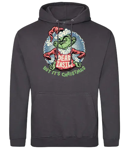 Dead Inside but its Christmas - Movie, film, Santa Claus, Christmas, Holidays, Xmas, Santa, funny, humor - Standard Hoodie