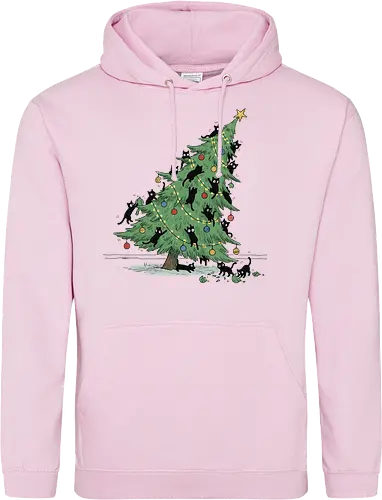 Christmas Tree Cat-astrophe