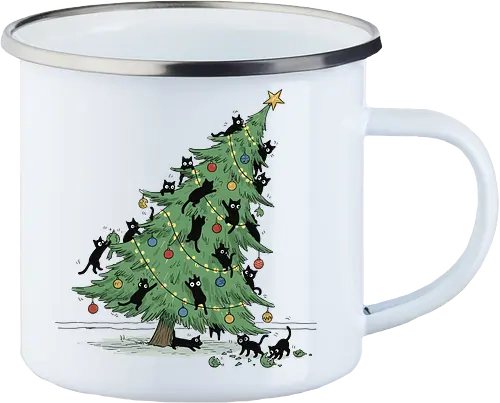 Christmas Tree Cat-astrophe