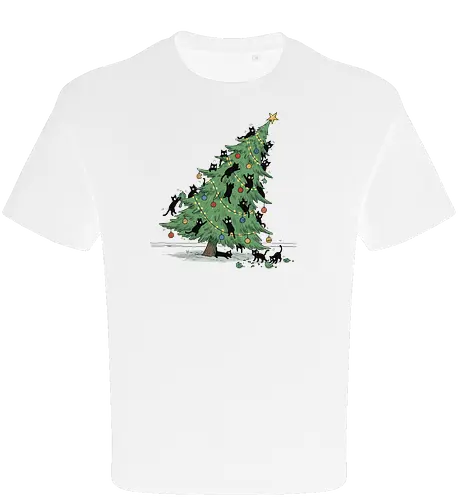 Christmas Tree Cat-astrophe
