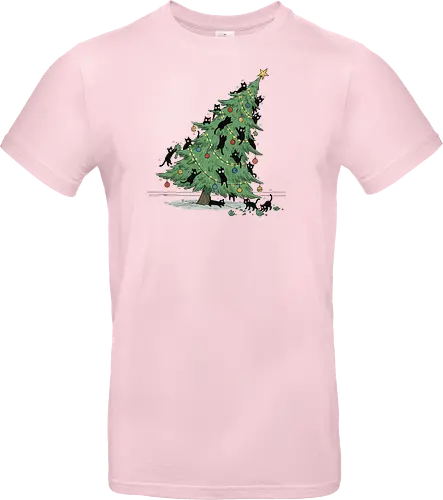 Christmas Tree Cat-astrophe