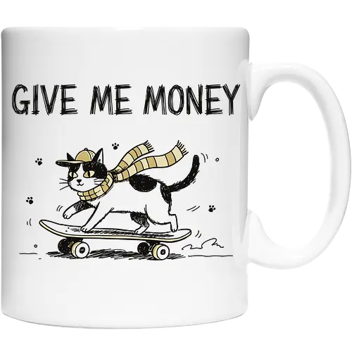  Skate Cat Demands Cash