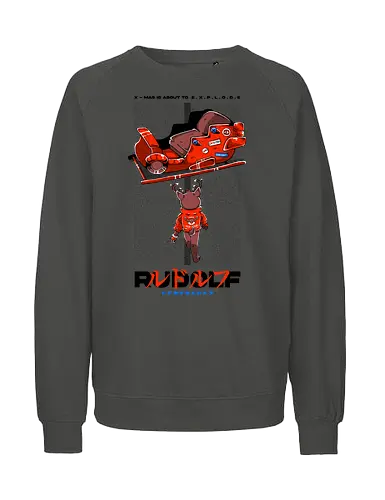 RUDOLF - xmas, merry xmas, akira, anime, japan, japanese, rudolf, reindeer - Fairtrade Sweatshirt