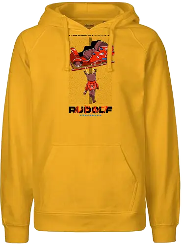 RUDOLF - xmas, merry xmas, akira, anime, japan, japanese, rudolf, reindeer - Fairtrade Hoodie