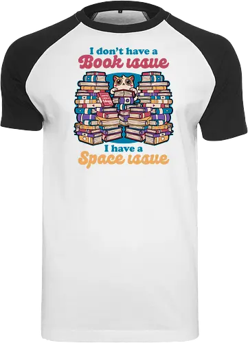 Cat Books Library - Book, Books, Bookworm, Library, Pet, Pets, Adventure, Fantasy, Social Issues, Cat, Cat Owner - Raglan T-Shirt