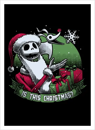 Skeleton Christmas Halloween