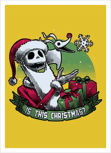 Skeleton Christmas Halloween