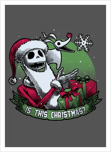 Skeleton Christmas Halloween