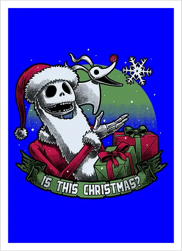 Skeleton Christmas Halloween