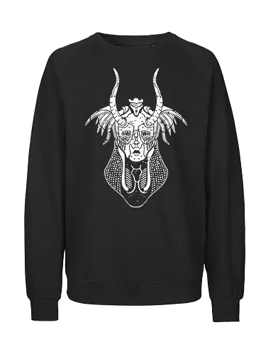 Walküre des Nordens - Wikinger, Pagan, Walküre, Heide, Natur, Viking - Fairtrade Sweatshirt