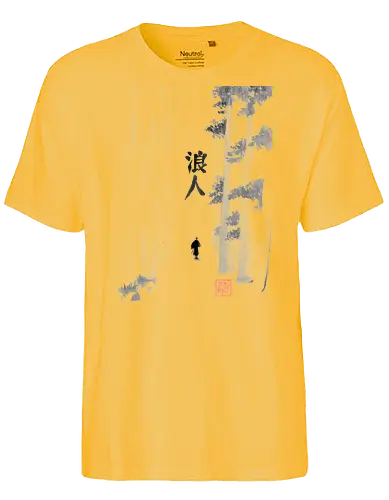 ronin - ronin, sumie, japan, samurai - Fairtrade T-Shirt