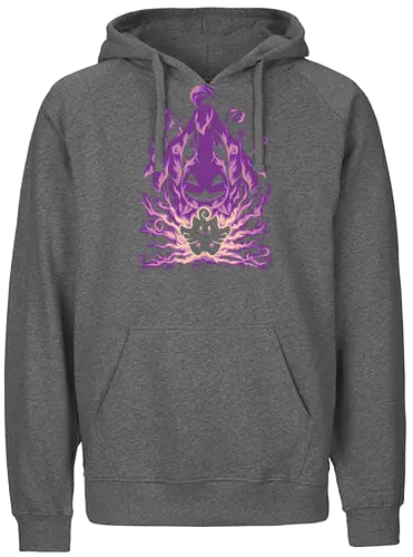 The Ghost Pumpkin Within - Kürbis, Gespenst, Gespenstertyp, pumpkin, pumpka, boo, gour, geist, grass, ghost, ghost type, game, video game, techranova, halloween - Fairtrade Hoodie