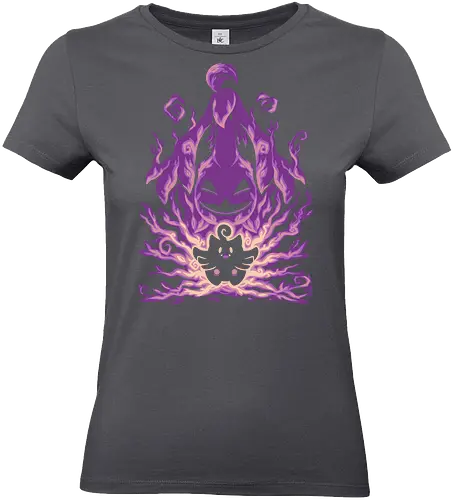 The Ghost Pumpkin Within - Kürbis, Gespenst, Gespenstertyp, pumpkin, pumpka, boo, gour, geist, grass, ghost, ghost type, game, video game, techranova, halloween - Standard T-Shirt (Frauen)