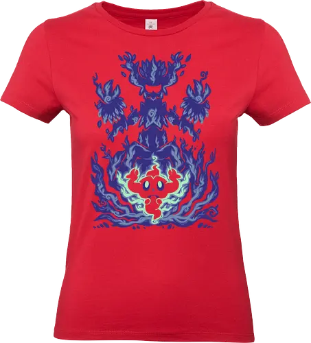 The Ghost Tree Within - Geisterbaum, Gras, Geist, Geistertyp, Baum, tree, phantom, trev, enant, ghost tree, grass, ghost, ghost type, game, video game, techranova, halloween - Standard T-Shirt (Frauen)