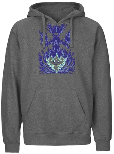 The Ghost Tree Within - Geisterbaum, Gras, Geist, Geistertyp, Baum, tree, phantom, trev, enant, ghost tree, grass, ghost, ghost type, game, video game, techranova, halloween - Fairtrade Hoodie