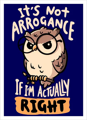 Actually Right Owl