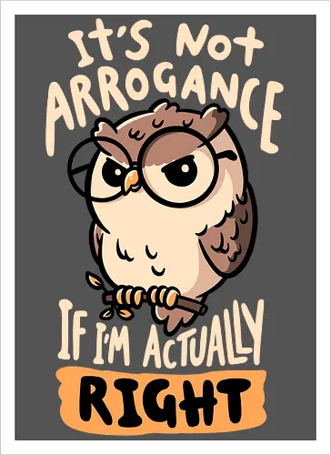 Actually Right Owl