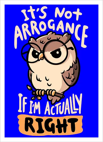 Actually Right Owl