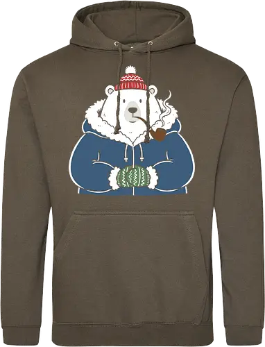 Polar Bear's Winter Smoke