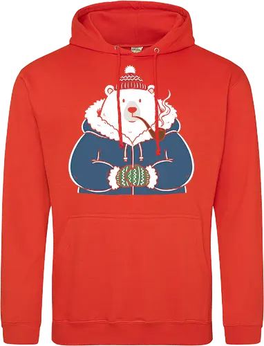 Polar Bear's Winter Smoke