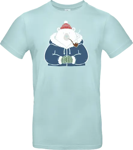 Polar Bear's Winter Smoke