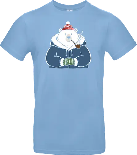 Polar Bear's Winter Smoke