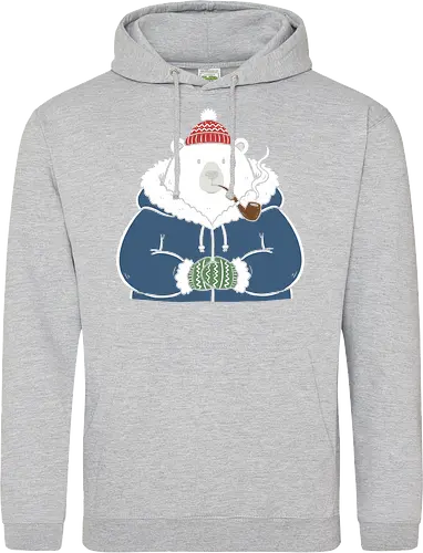 Polar Bear's Winter Smoke