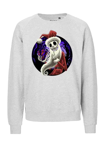 Nightmare Santa - The Nightmare Before Christmas, Jack Skellington, Santa - Fairtrade Sweatshirt
