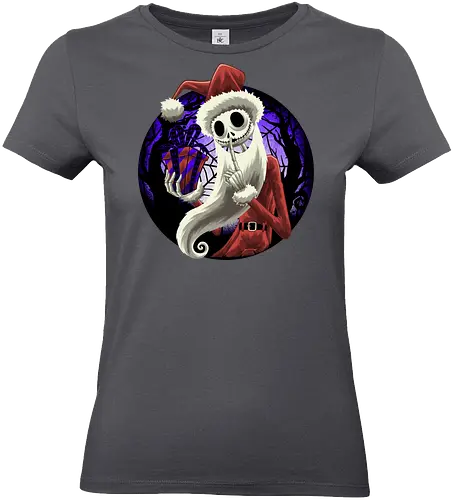Nightmare Santa - The Nightmare Before Christmas, Jack Skellington, Santa - Standard T-Shirt (Frauen)