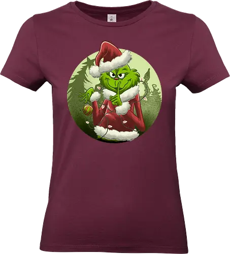 Christmas Stealer - The Grinch, Christmas - Standard T-Shirt (Frauen)