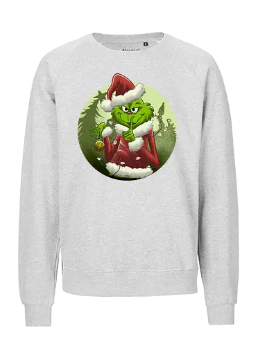 Christmas Stealer - The Grinch, Christmas - Fairtrade Sweatshirt