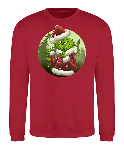 Christmas Stealer - The Grinch, Christmas - Sweatshirt