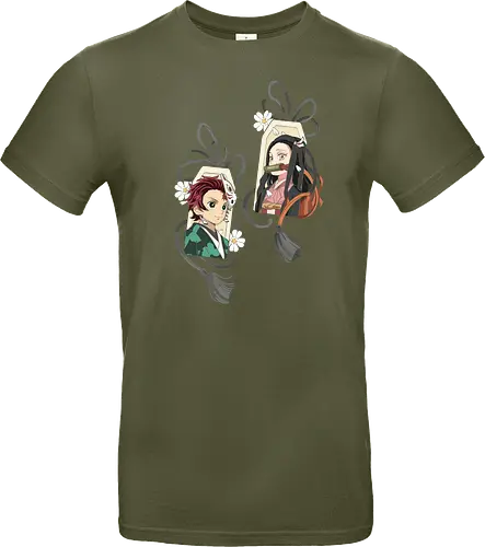 Kamado Siblings Omamori Charms