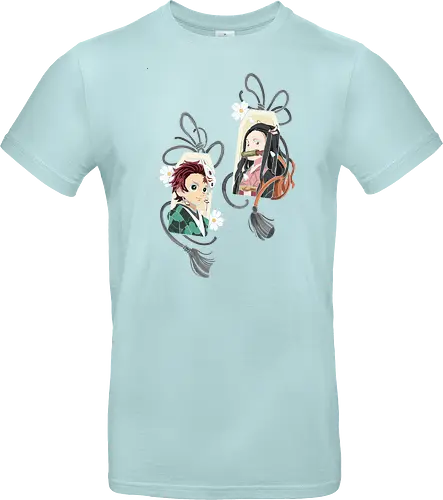 Kamado Siblings Omamori Charms