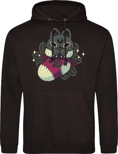 Gothic Cat Christmas Stocking