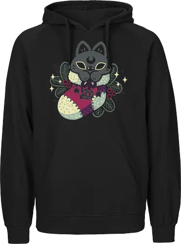 Gothic Cat Christmas Stocking