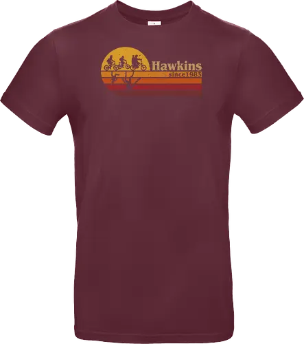 Hawkins vintage - vintage, retro, series, hawkins, Strange, 80s, 90s - Standard T-Shirt