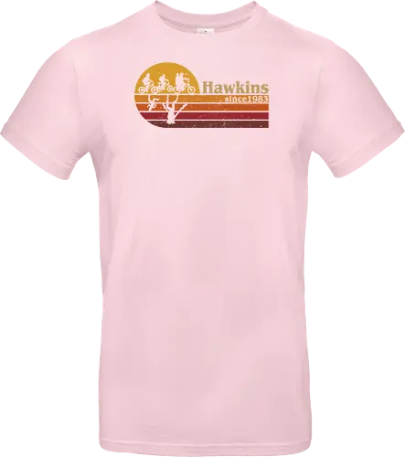 Hawkins vintage - vintage, retro, series, hawkins, Strange, 80s, 90s - Standard T-Shirt