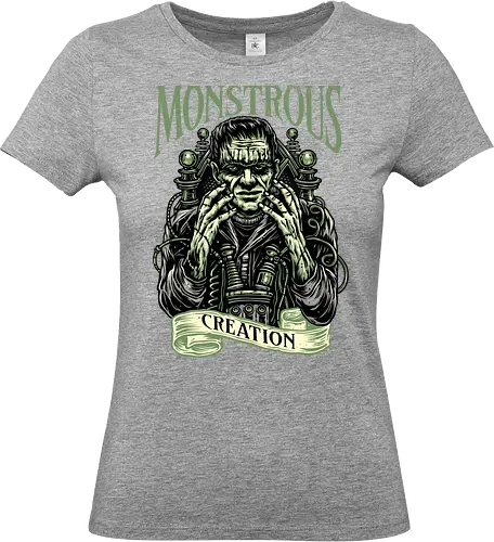 Monstrous Creation - Movie, film, novel, horror, monster, creature, characters, monsters - Standard T-Shirt (Frauen)
