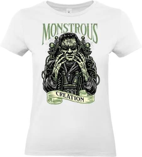 Monstrous Creation - Movie, film, novel, horror, monster, creature, characters, monsters - Standard T-Shirt (Frauen)
