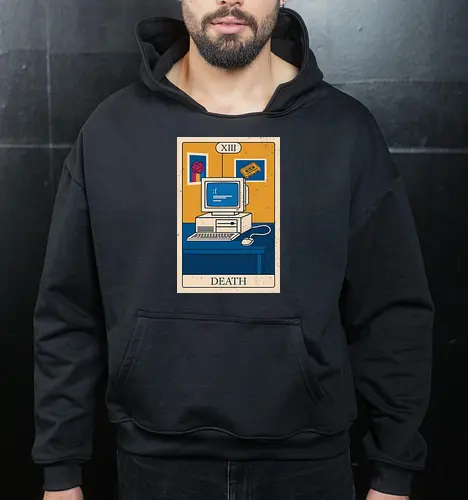 Retro Tech Tarot - Death Card