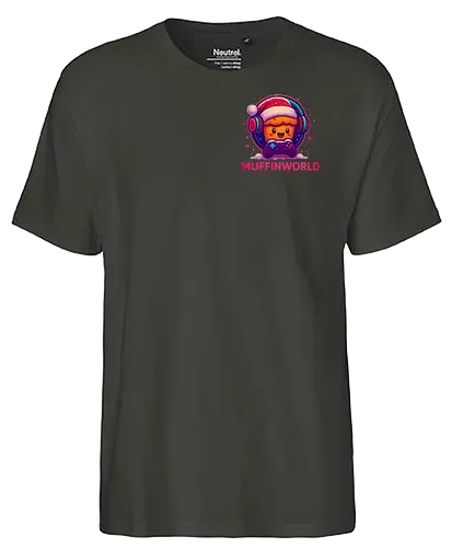 MuffinWorldWinter - #MuffinWorld - Fairtrade T-Shirt