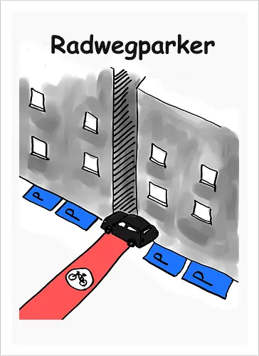 Radwegparker