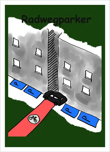 Radwegparker