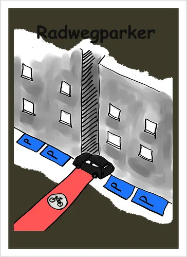 Radwegparker