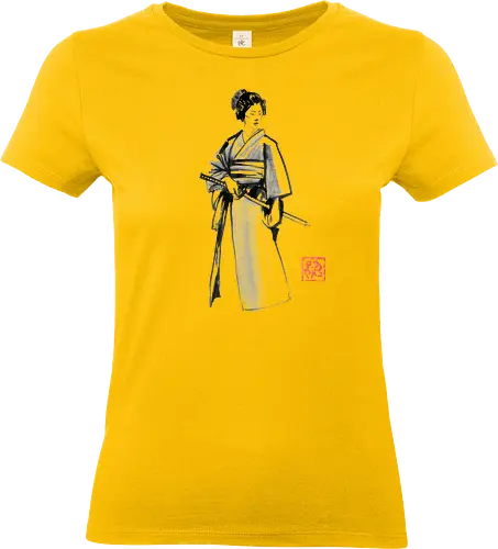 geisha samurai - geisha, sumie, japan - Standard T-Shirt (Frauen)