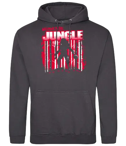 Welcome to the Jungle 87 - Welcome to the Jungle, predator, badlands, 1987, 80s, arnie - Standard Hoodie
