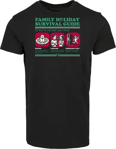 Family Holiday Survival Guide - Ironic Sarcasm Gift