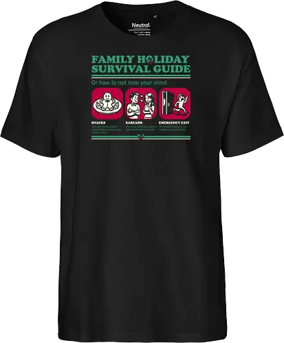 Family Holiday Survival Guide - Ironic Sarcasm Gift